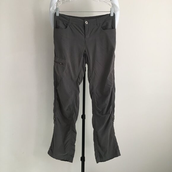 PATAGONIA Gray Zip Pockets Adjustable Length Drawstring Hiking Pant - Picture 5 of 16
